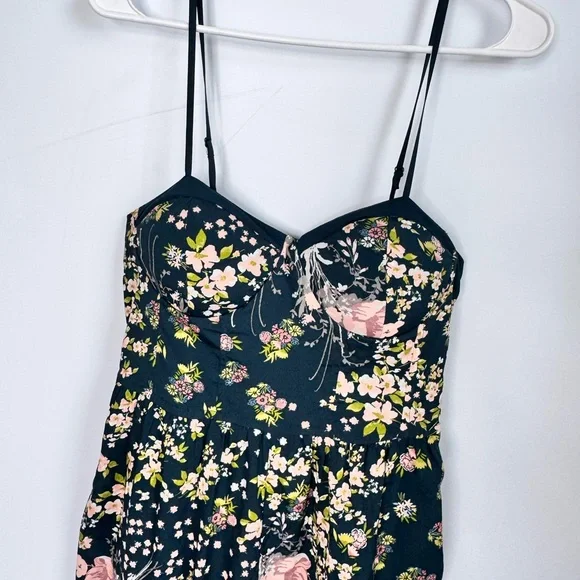 Band of Gypsies Floral Wide Leg Jumpsuit Size Small - Picture 2 of 10